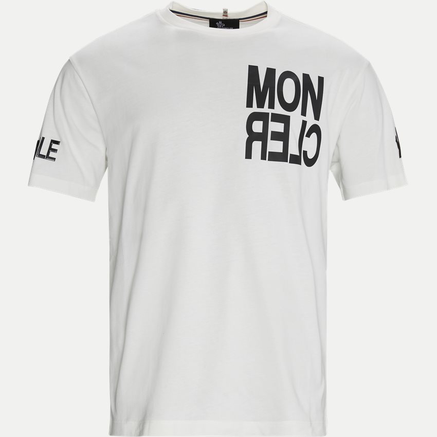 Moncler Grenoble T-shirts 8C705 20 8290T OFF WHITE